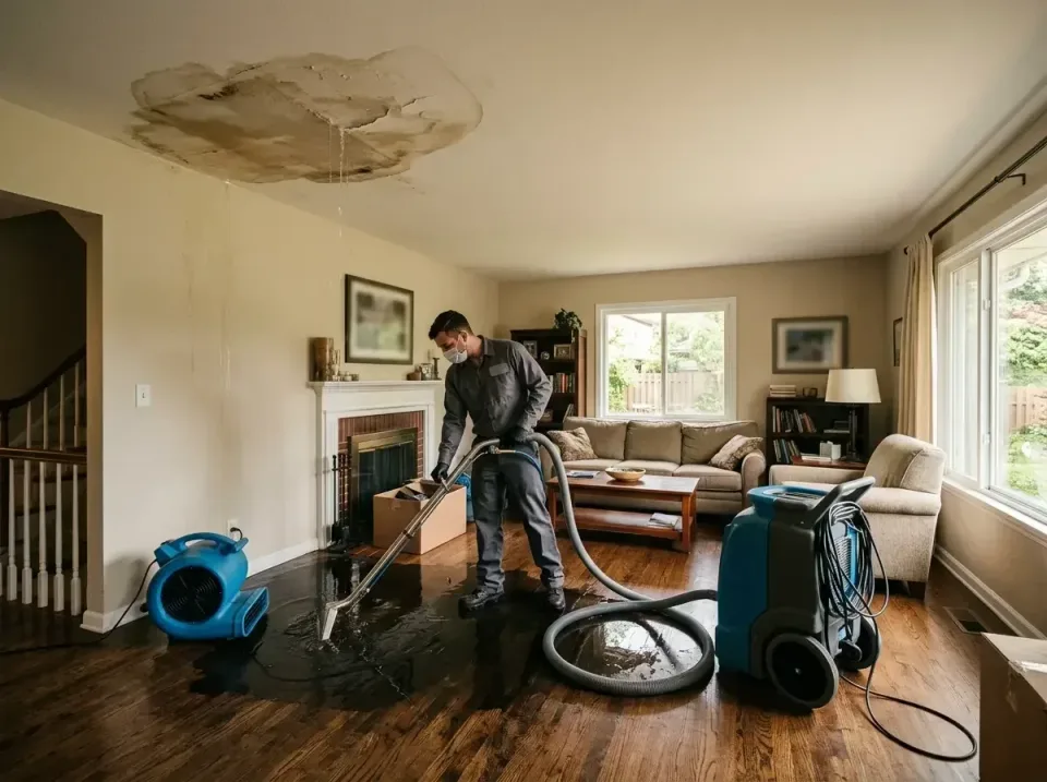 attic-pipe-burst-ceiling-drip-008 — frequently asked questions, Water Damage Restoration & Carpet Care in Fort Lewis, WA